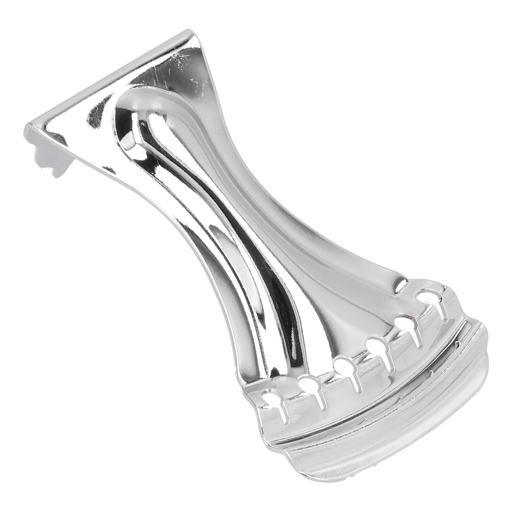 Metal Silver Guitar Tailpiece 6-String Bridge Accessories 12x7x5cm-image-OPC-PMTKQRJ-NEW
