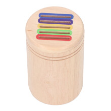 Holzfarbige Sortierschubfach für Kinder, Lernspielzeug & langlebig