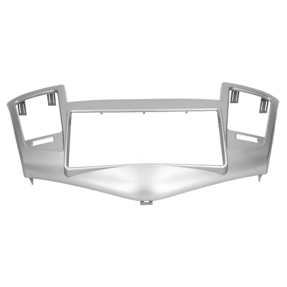 Chevrolet Cruze 2009-2011 2Din Stereo Radio Fascia Frame Silver 5091359127116