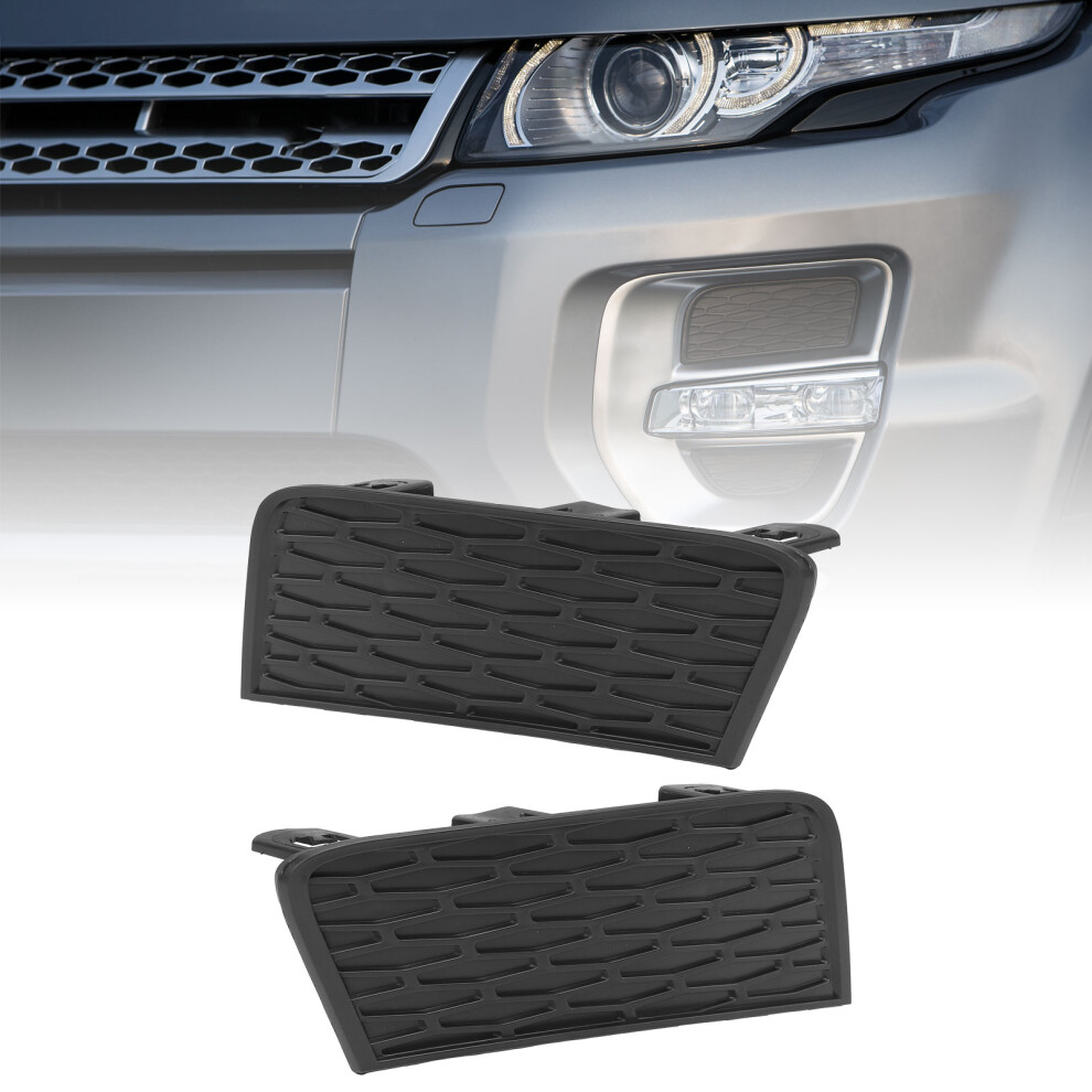 Pair Front Fog Lamp Bezel Cover For Evoque L538 2011-2015 Light 8101359127492