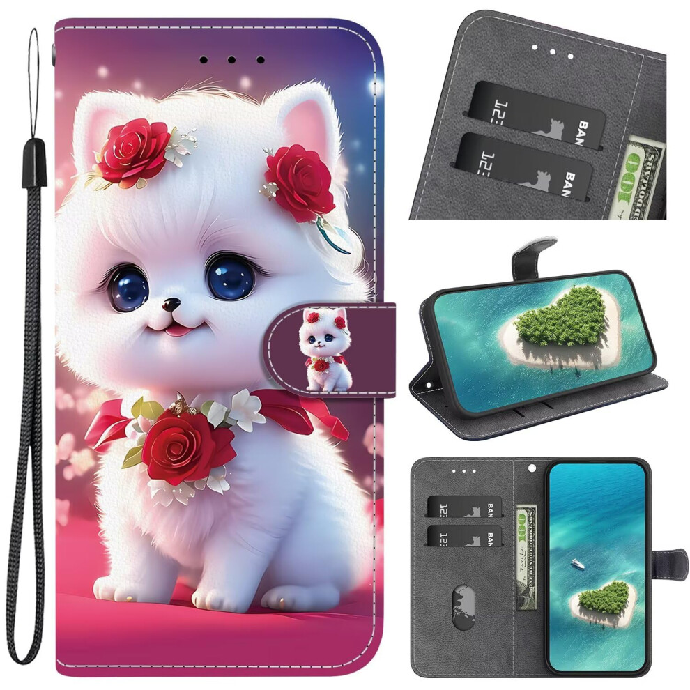 Case For Iphone 11 Magnetic Pu Leather Wallet Case With Kickstand, Shockproof Flip Cover, Card Holder 9067246595807