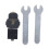 Brass Nozzle Hot End Kit for A1/A1 Mini 3D Printer, 0.4mm 3
