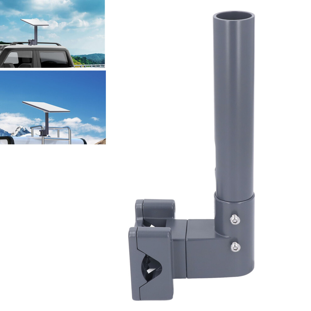 Aluminum Satellite Car Roof Mount 0.8-1.97In For Mini Rv Ladder Rack 7901359129929