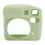 Green Silicone Protective Case for SE Instant Camera, Fall Resistant, Soft Shell 2