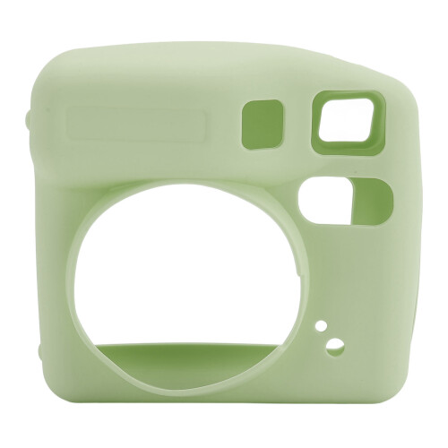 Green Silicone Protective Case for SE Instant Camera, Fall Resistant, Soft Shell 1