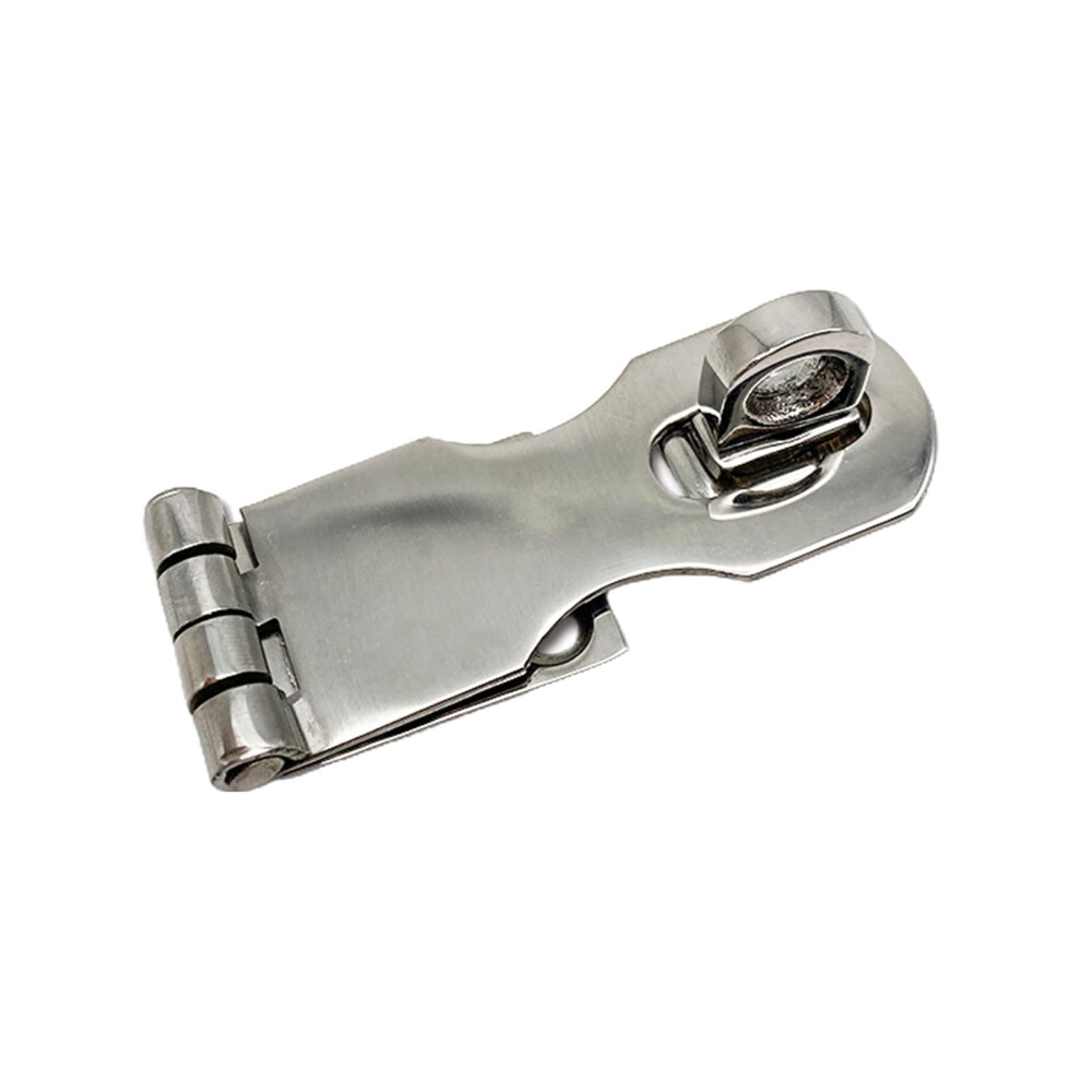 Door Hasps Marine Grade Stainless Steel Heavy Duty With Turning Padlock Eye Mount Mirropolished Finish For Boats 9067246596910