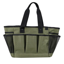 Gardening Tools Bag Garden Tool Bag 11-Pocket Waterproof Oxford Cloth 35x19x26cm Green Garden Tote Storage Organizer