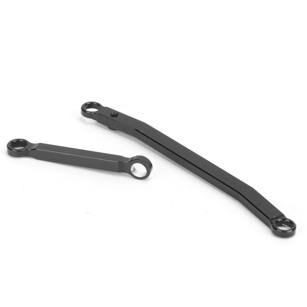 Aluminum Alloy Steering Linkage Tie Rod For 1/24 Rc Car Black 5051359131650