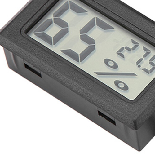 Tragbares LCD-Temperatur- und Feuchtigkeitsüberwachungssystem mit externem Sensor 2