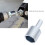 Iron RV Scissor Jack Socket Adapter for 3/4in Hex Drive, Silver 6