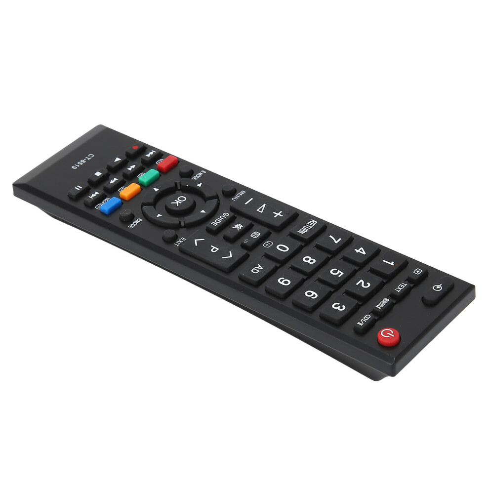 Ctâ8519 Remote Control For Toshiba Lcd Tv, Abs, 10M Range Black 4141359132595