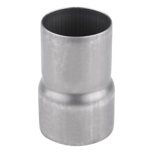 Edelstahl Motorrad-Auspuffadapter 51 mm auf 60 mm Reduzierer