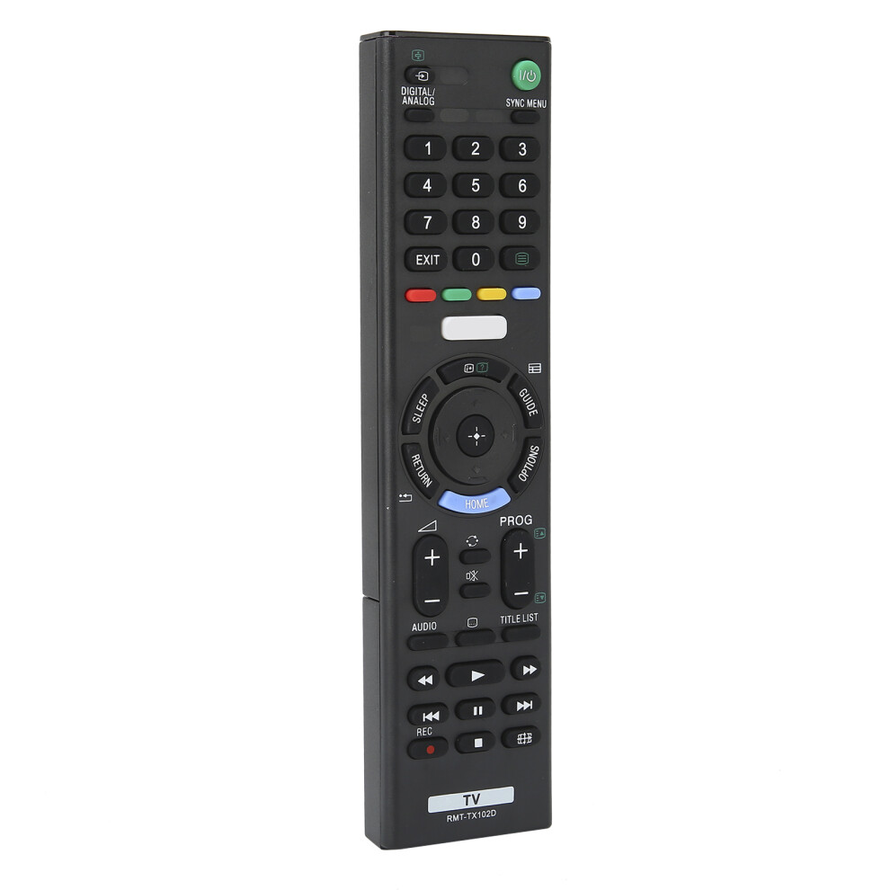 Remote Control Replacement For Sony Tv Rmt-Tx102d, 10M Black 9311359134584