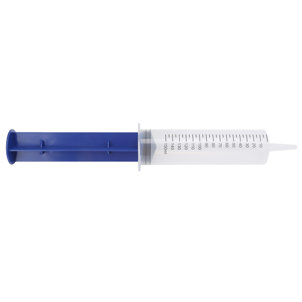 Clear Scale 150Ml Plastic Syringe With Tube For Oil And Ink Applications 5001359136162