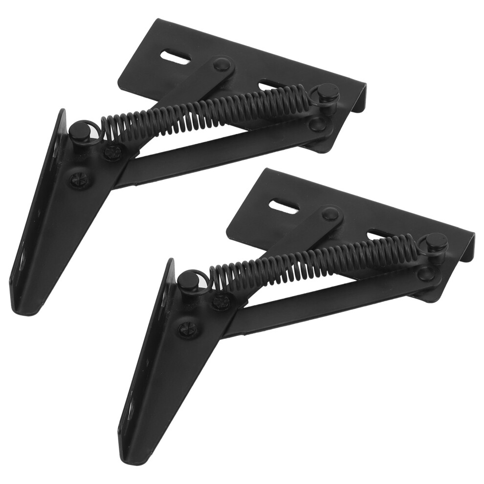 Black Iron Spring Hinge For Folding Bed & Sofa 15X5cm 7901359137740