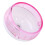 Pink Plastic Silence Running Wheel for Small Hamsters 11.5cm 1