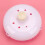 Pink Plastic Silence Running Wheel for Small Hamsters 11.5cm 12