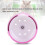 Pink Plastic Silence Running Wheel for Small Hamsters 11.5cm 6