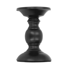 Vintage Iron Candle Holder, 6.5in Retro Antique Metal Stand