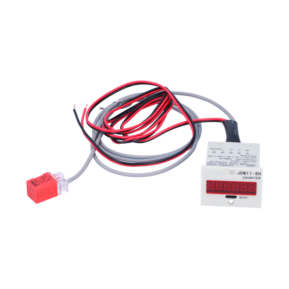 Industrial Digital Counter Jdm11-6Hac36v, 1-999999 Range 6911359138235