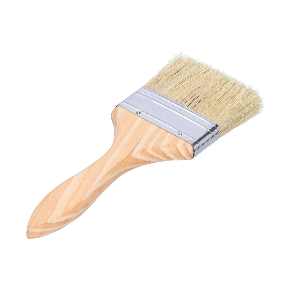 10Pcs 3In Multi-Functional Paint Brushes With Wooden Handle For Varnishes 4361359138995