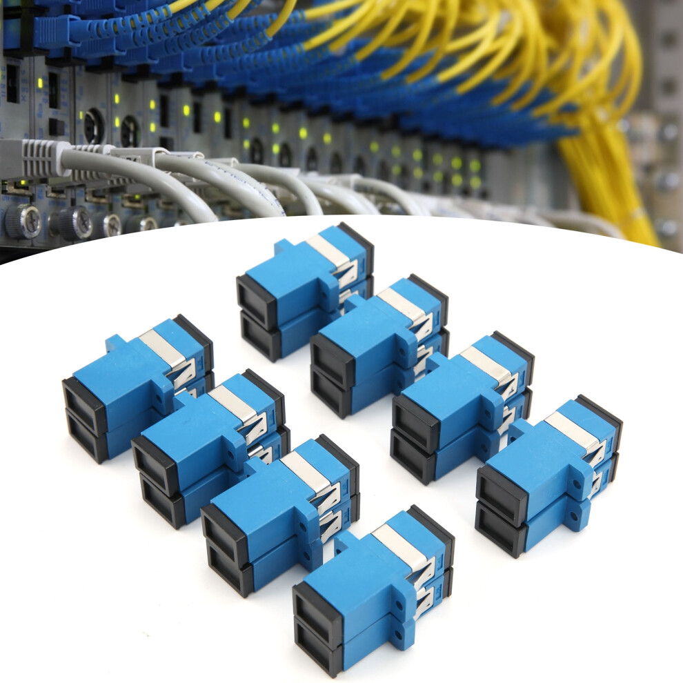 Fiber Optic Adapter Sc-Sc Simplex Flange 50 Pack For Telecom & Data Centres 6941359138218