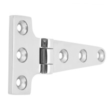 Boat Door Hinges Stainless Steel T-Shape Heavy Duty Metal Replacement 54x100mm