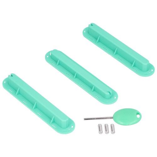 High Quality Green Surfboard Fin Plug Base Set with Accessories