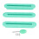 High Quality Green Surfboard Fin Plug Base Set with Accessories 2