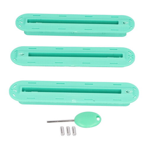 High Quality Green Surfboard Fin Plug Base Set with Accessories 1
