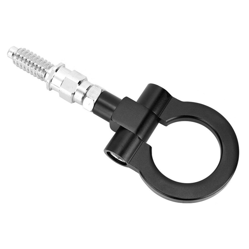 Car Tow Hook Cnc Fit For 3 Series E39 E92 E91 E90 E46 E36 Heavy Duty Black 3701359140849
