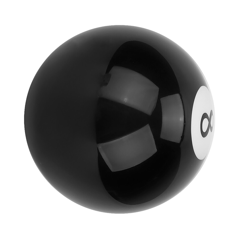 Universal Acrylic 8 Billiard Ball Car Gear Shift Knob 8Cm Black 5021359140723