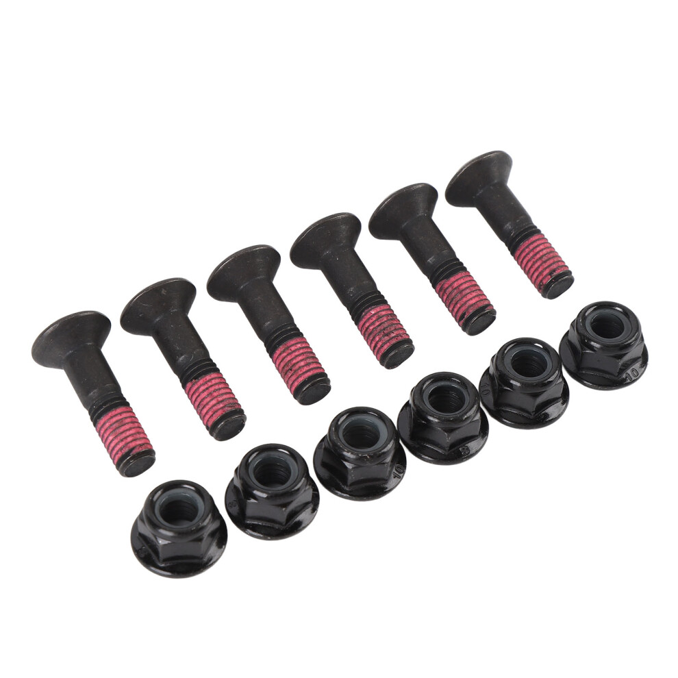 Motorcycle Sprocket Bolt Nut 6 Sets M8 X 32Mm Iron Fits Yz Yzf Motocross 4371359143042