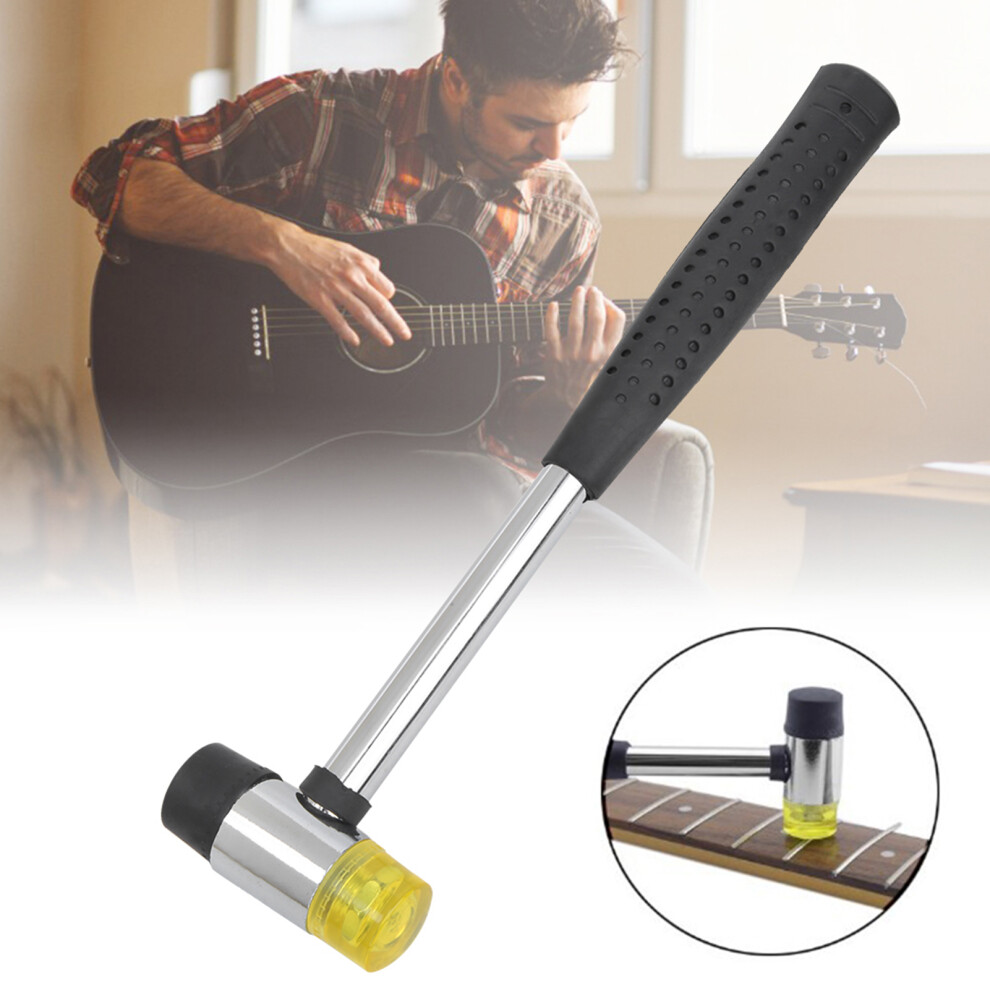 Multipurpose Double Face Hammer For Guitar Leather Carpentry Replacement Head 9471359143976