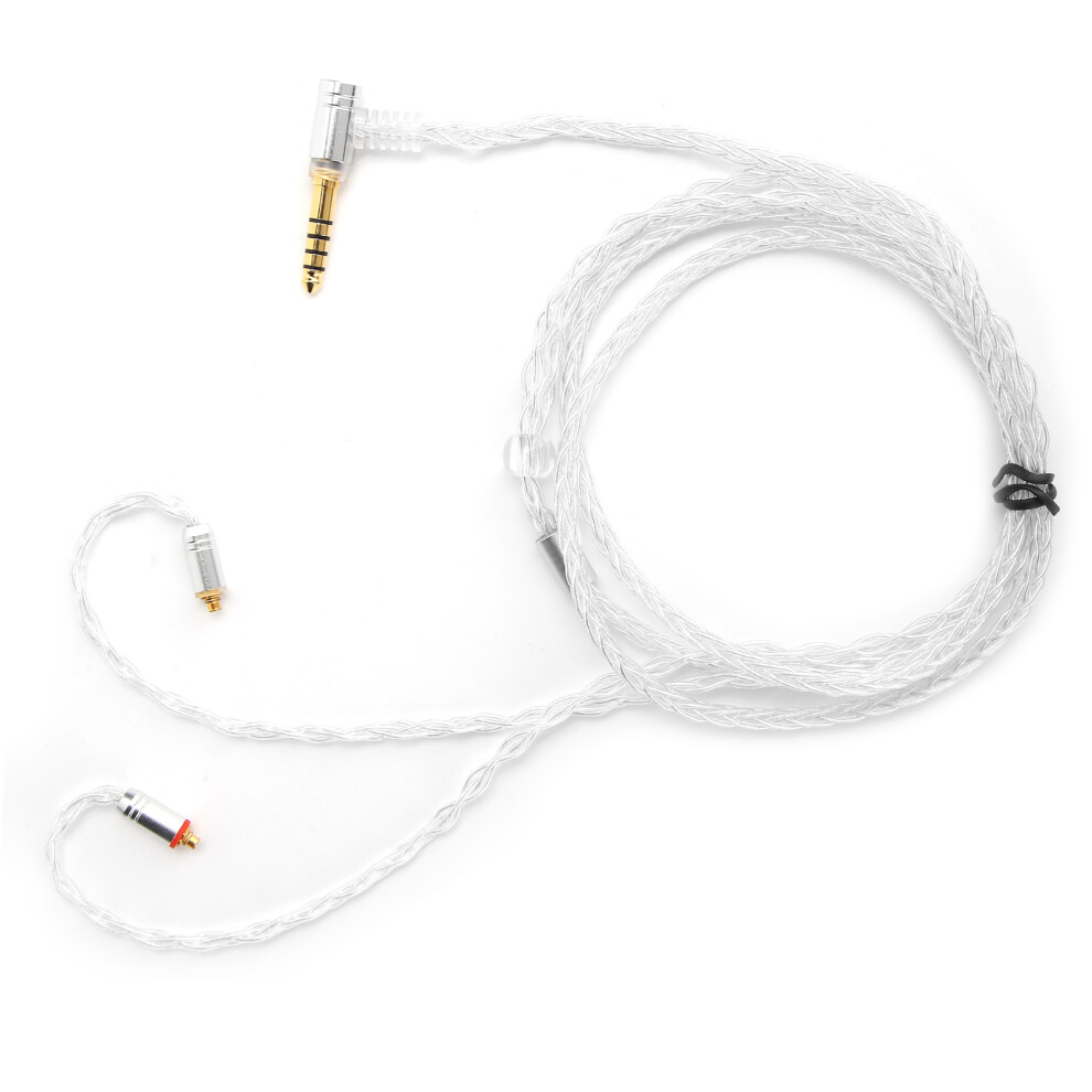 4.4Mm Mmcx Earphone Cable Replacement For Se215/535/846, Ue900, 1.2M, Transparent 7891359145251
