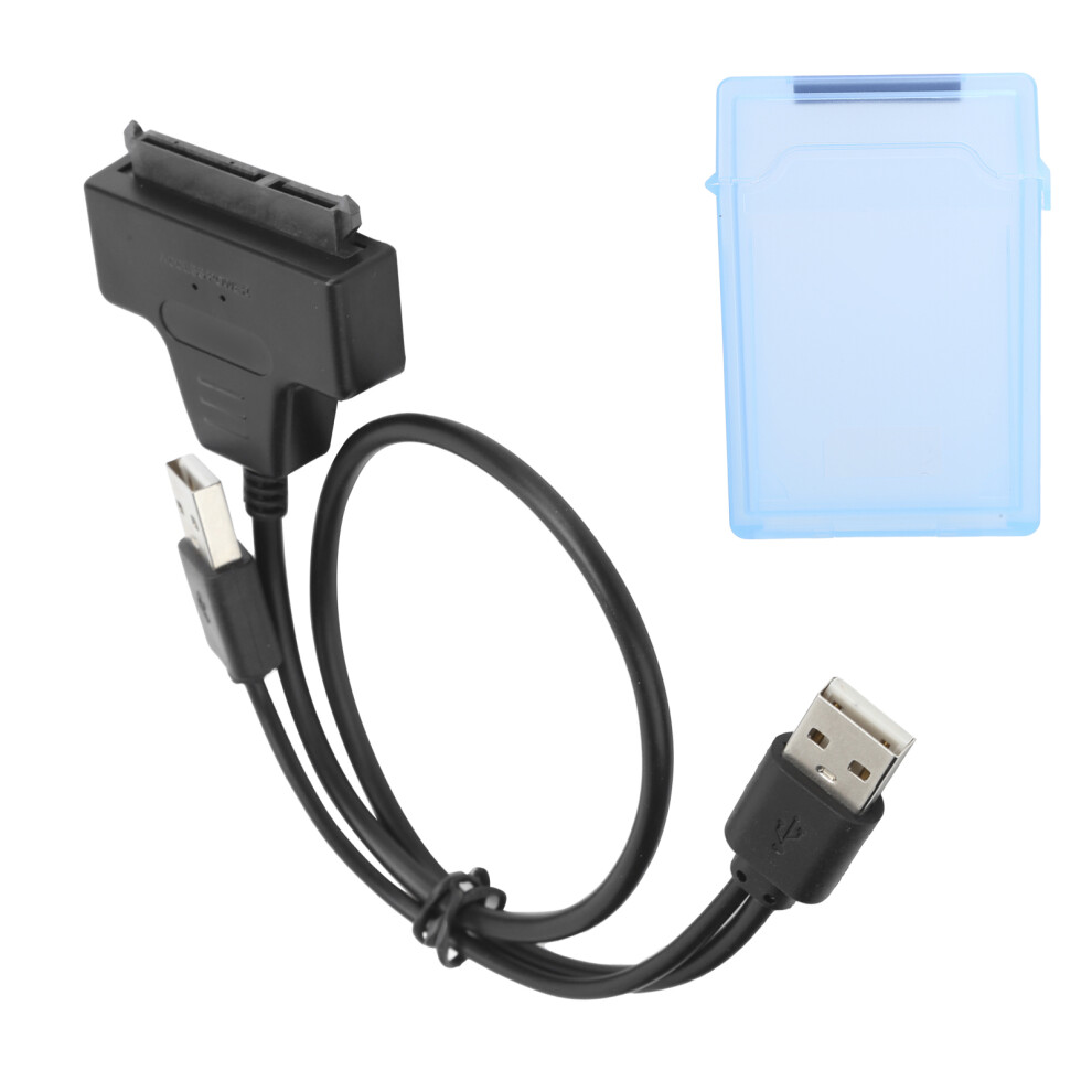 2.5In Sata Hdd/Ssd Adapter Cable Usb 2.0 4Tb Blue 9301359146410
