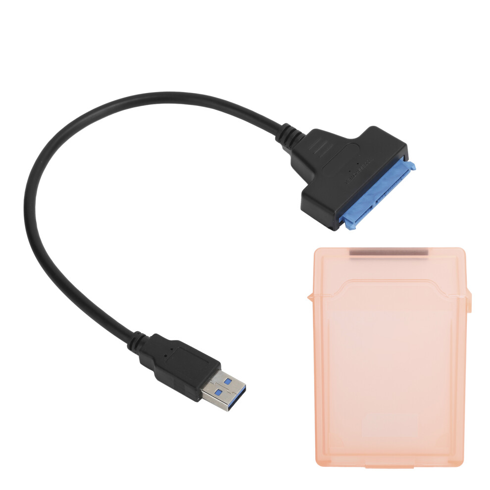 2.5In Sata Usb3.0 Hard Disk Adapter With Protection Box, 4Tb 5051359146395