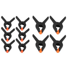 10Pcs Spring Clamps for Woodworking Plastic Clips Fixture Hand Tools