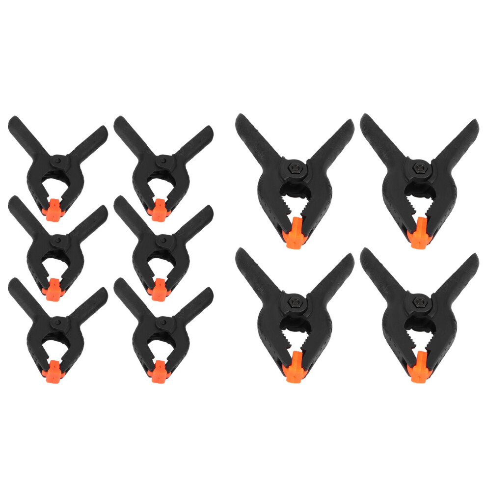 10Pcs Spring Clamps For Woodworking Plastic Clips Fixture Hand Tools 3441359148000