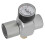 Mini CO2 Regulator with CutOff Switch, TR21x4, 0-60 PSI 3