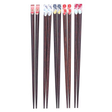 5er-Pack Japanische wiederverwendbare Holz-Stäbchen – Umweltfreundliches Geschenk