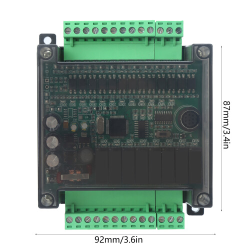 PLC Board Programmable Controller Industrial Control Module 92x87mm 2