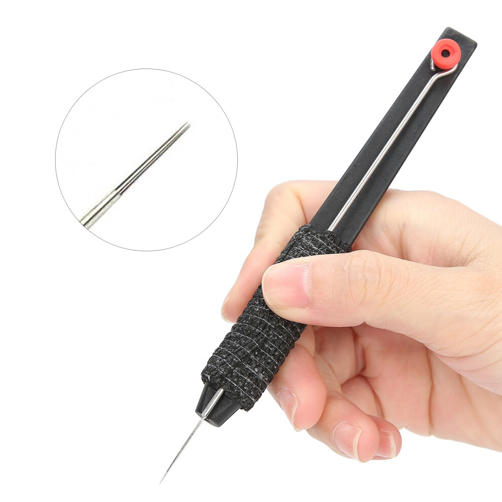 Hand Tattoo Pen Kit with Stainless Steel Needle & Elastic Bandage, 12.8cm