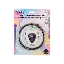 Guitar String Replacement Kit 6 Steel Strings for Electric & Acoustic Guitars