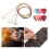 Guitar String Pack 3Pcs + 8 Celluloid Picks Colorful Guitar Playing Accessories 1