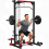 SPORTNOW Cable Crossover Machine, Multifunction Power Cage with Pull Up Bar 10