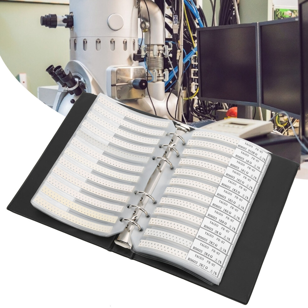 Smd Resistor Sample Book 4250Pcs 170 Values 0603 Series Electronic Kit 4651359155185