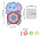 Children Elephant Hook and Loop Dartboard Set, Flannel, 68g 11