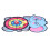 Children Elephant Hook and Loop Dartboard Set, Flannel, 68g 14