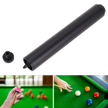 8 Inch Aluminum Pool Cue Extension with Rubber Bumper for Snooker Billiards